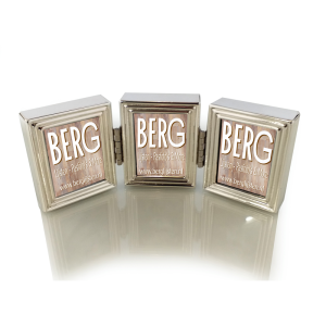 Verzilverd Triple Pasfoto lijstje 301